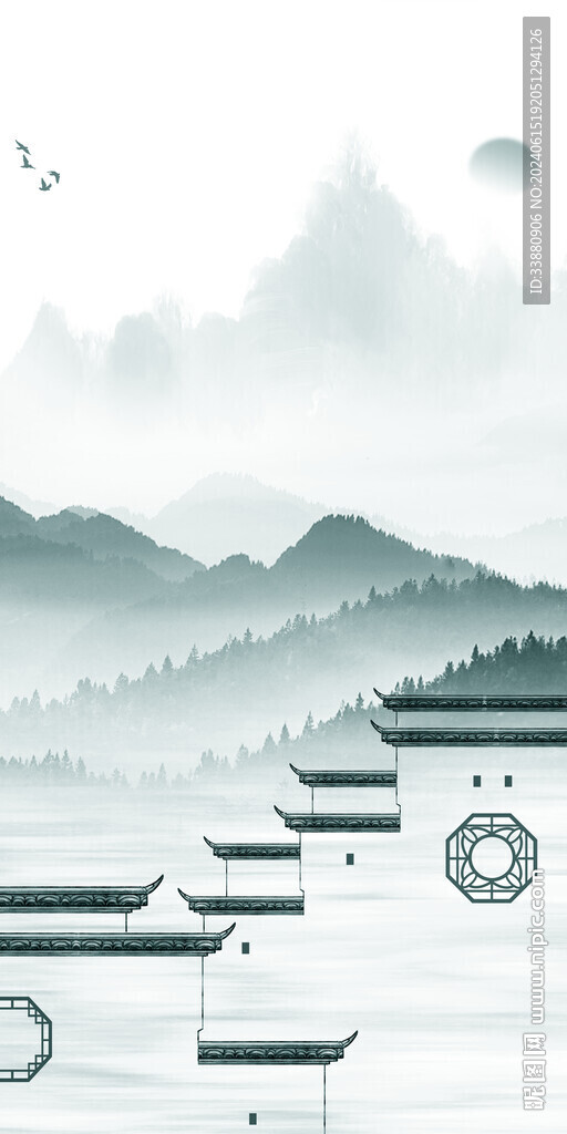 高雅 中式清晰玄關 TiF分層