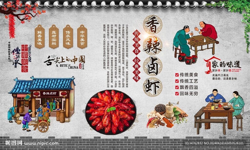 香辣鹵蝦