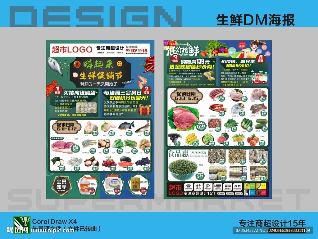 超市生鮮特價DM