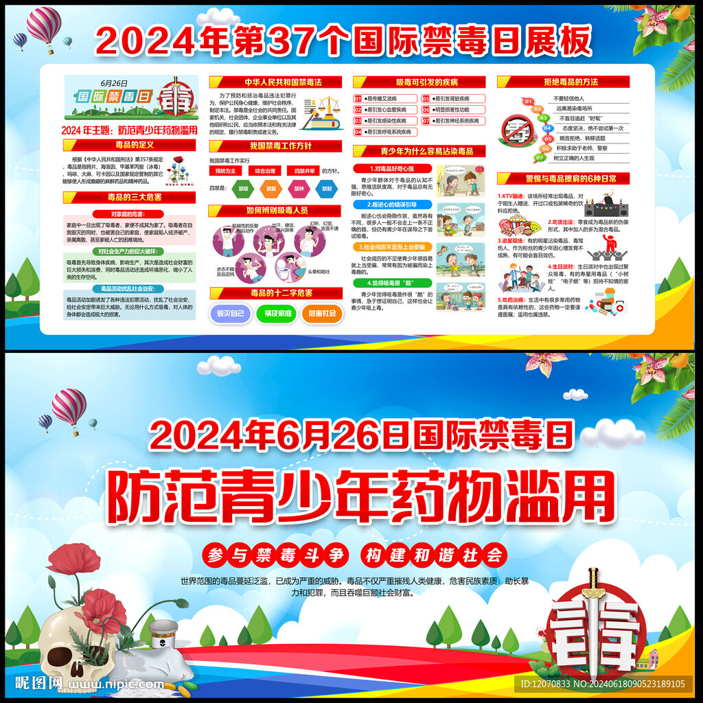 禁毒宣傳欄