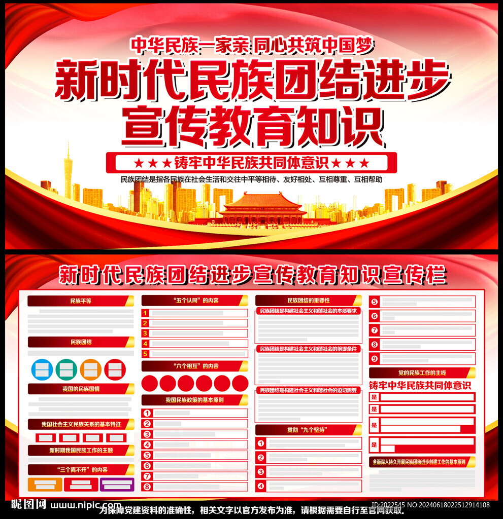 民族團結宣傳欄