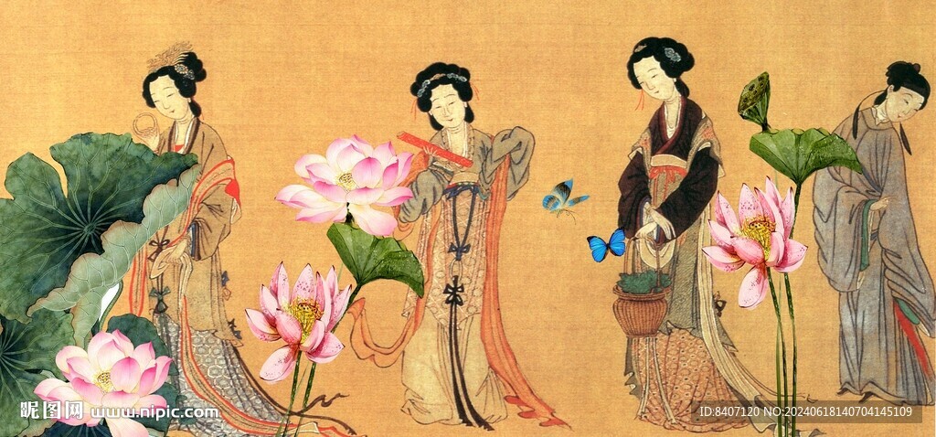 仕女圖