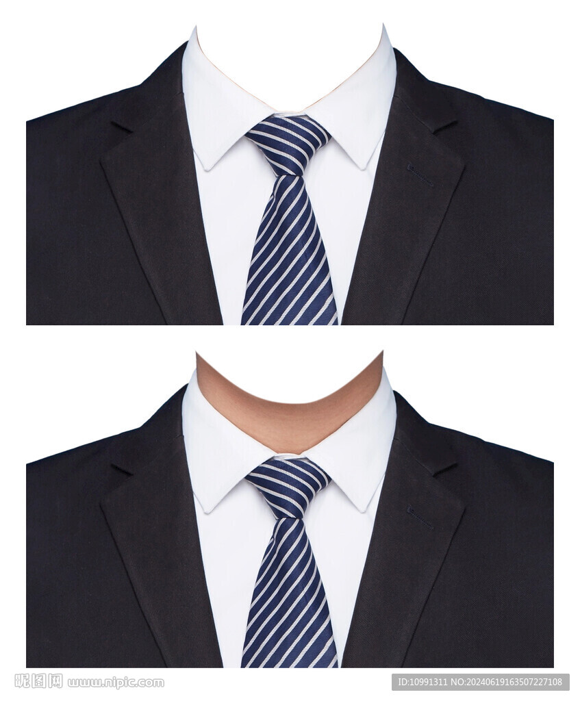 男西裝證件照衣服素材