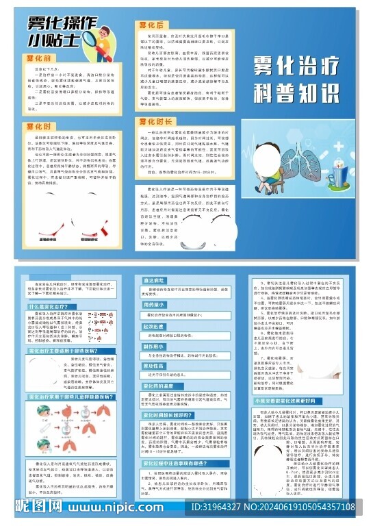 霧化治療三折頁(yè)