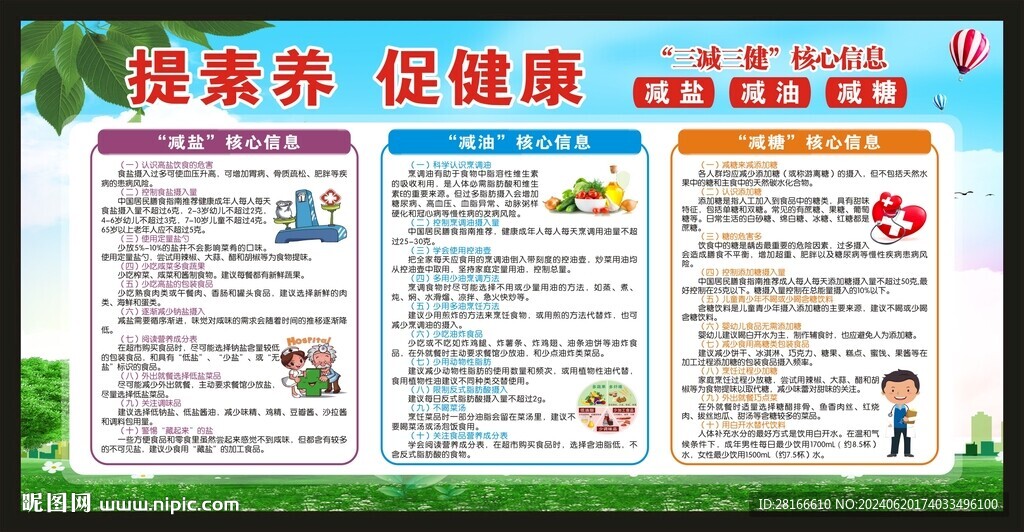 三減三健宣傳欄