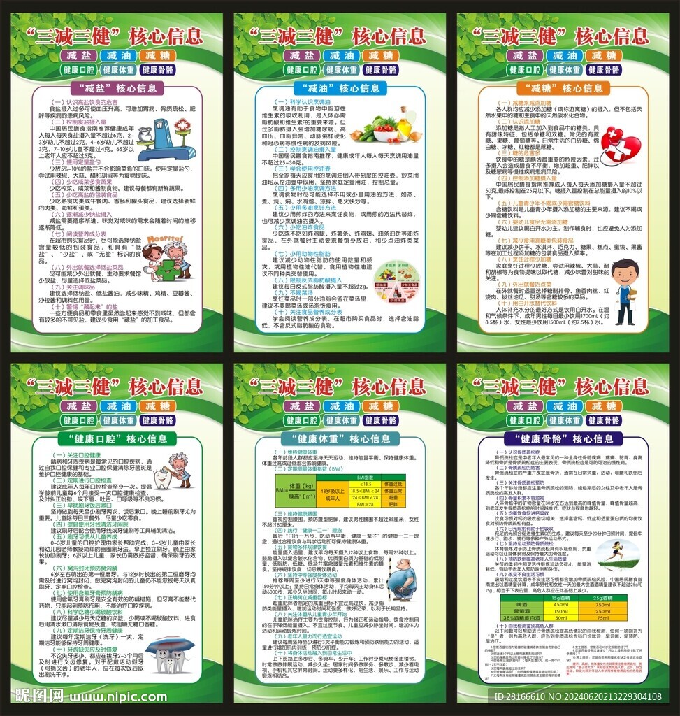 三減三健知識海報