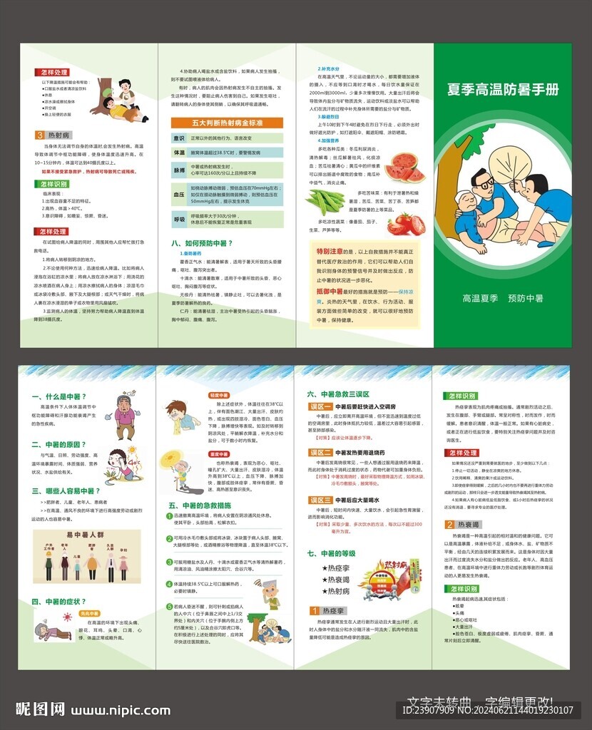 防中暑知識手冊