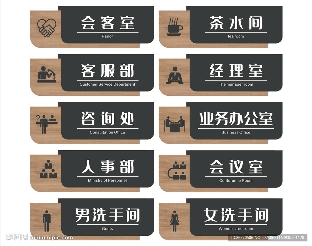 企業科室牌
