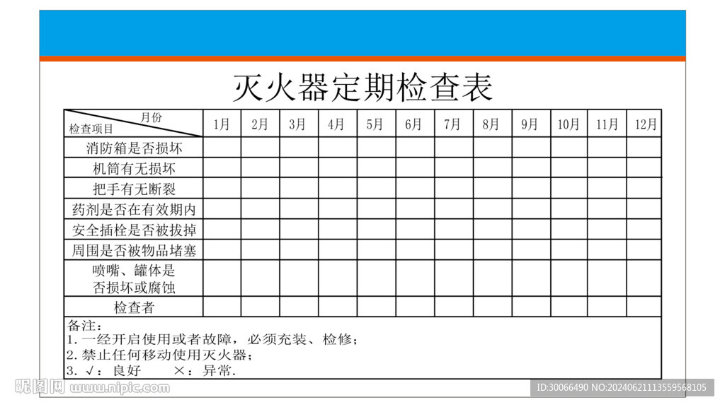 滅火器檢查