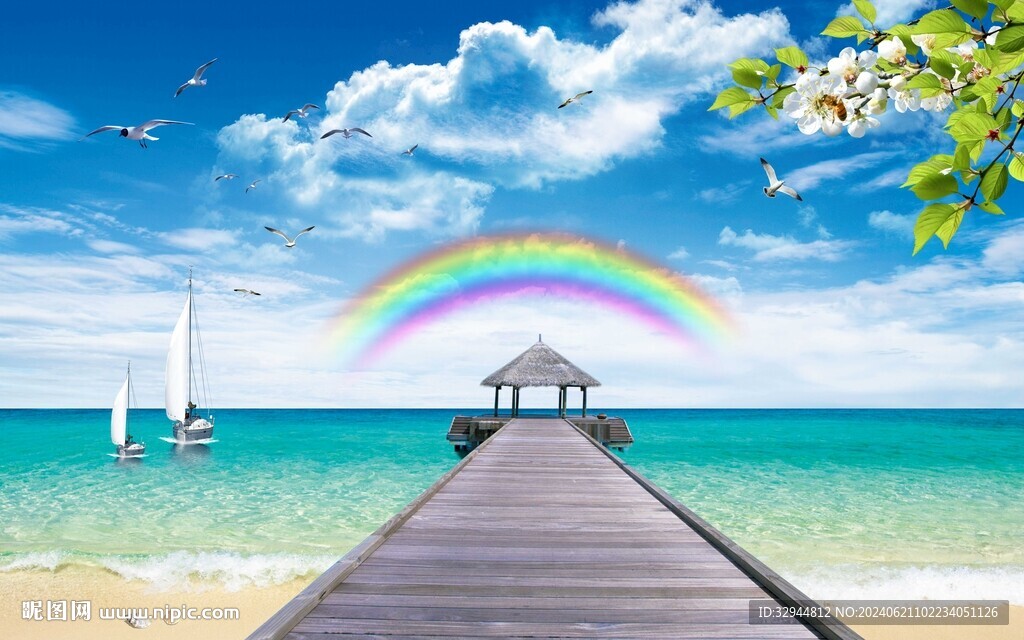 海景木棧道