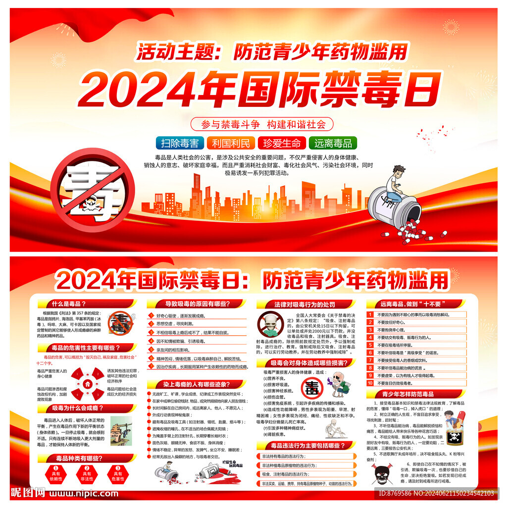 2024年禁毒日