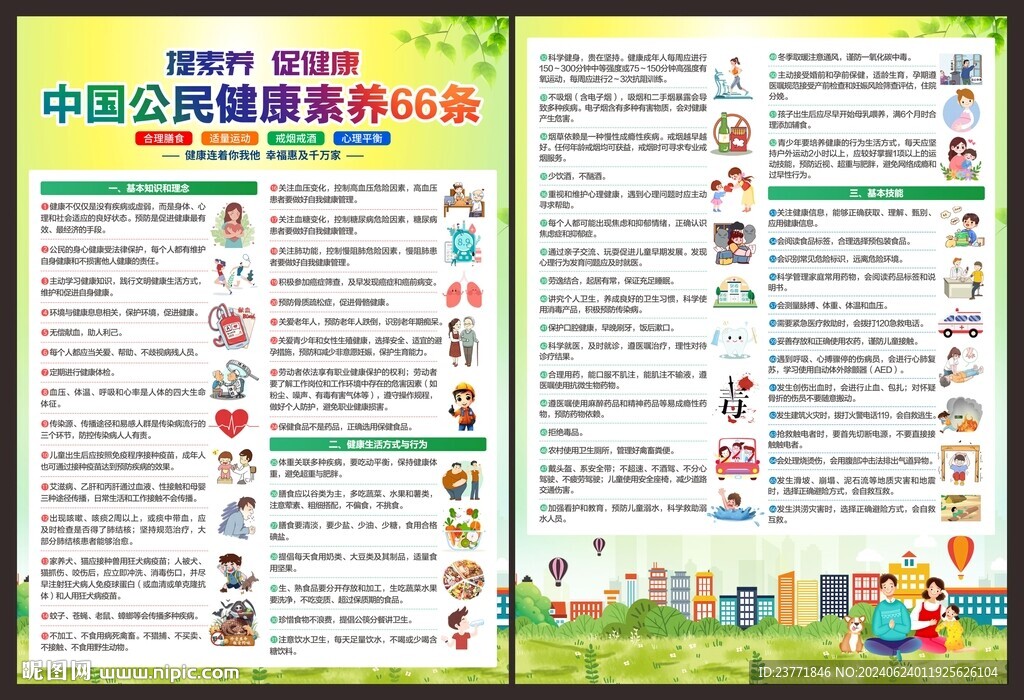 健康素養宣傳單