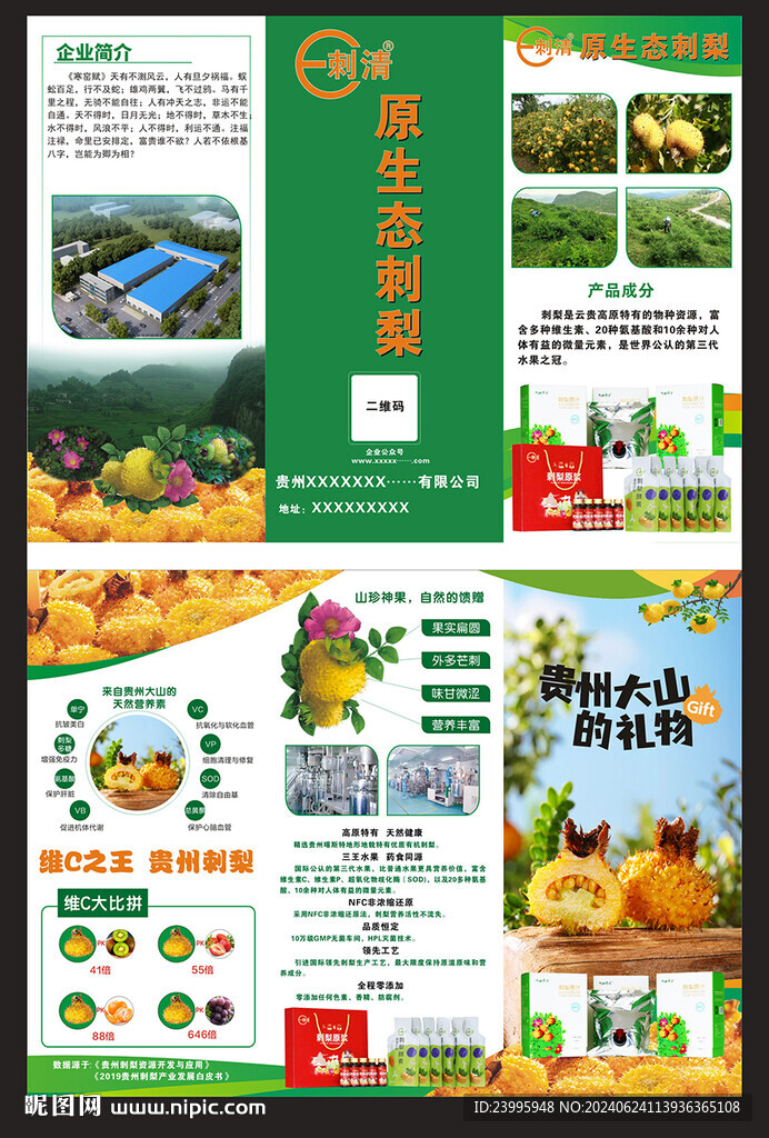 刺梨DM單設(shè)計(jì)