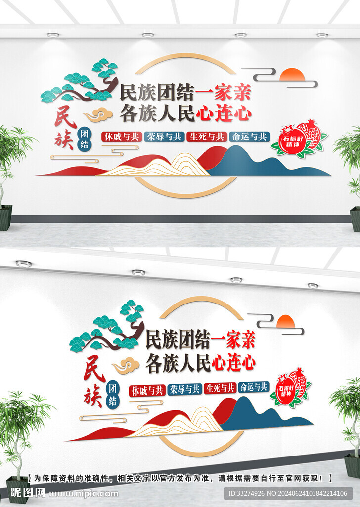 民族團結文化墻