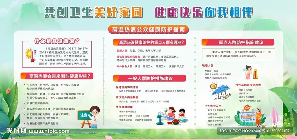 高溫熱浪公眾健康防護指南