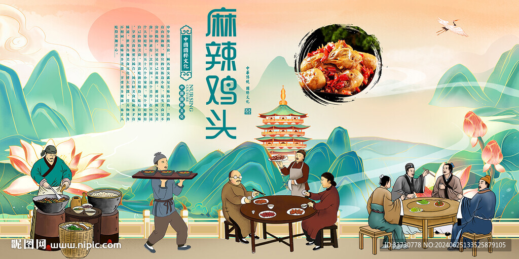 麻辣雞頭