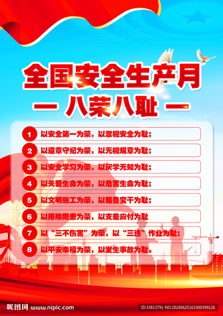 安全生產(chǎn)八榮八恥
