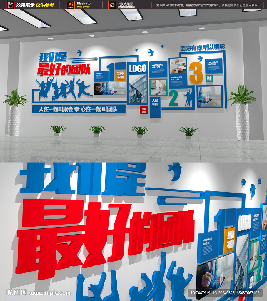 團隊照片文化墻