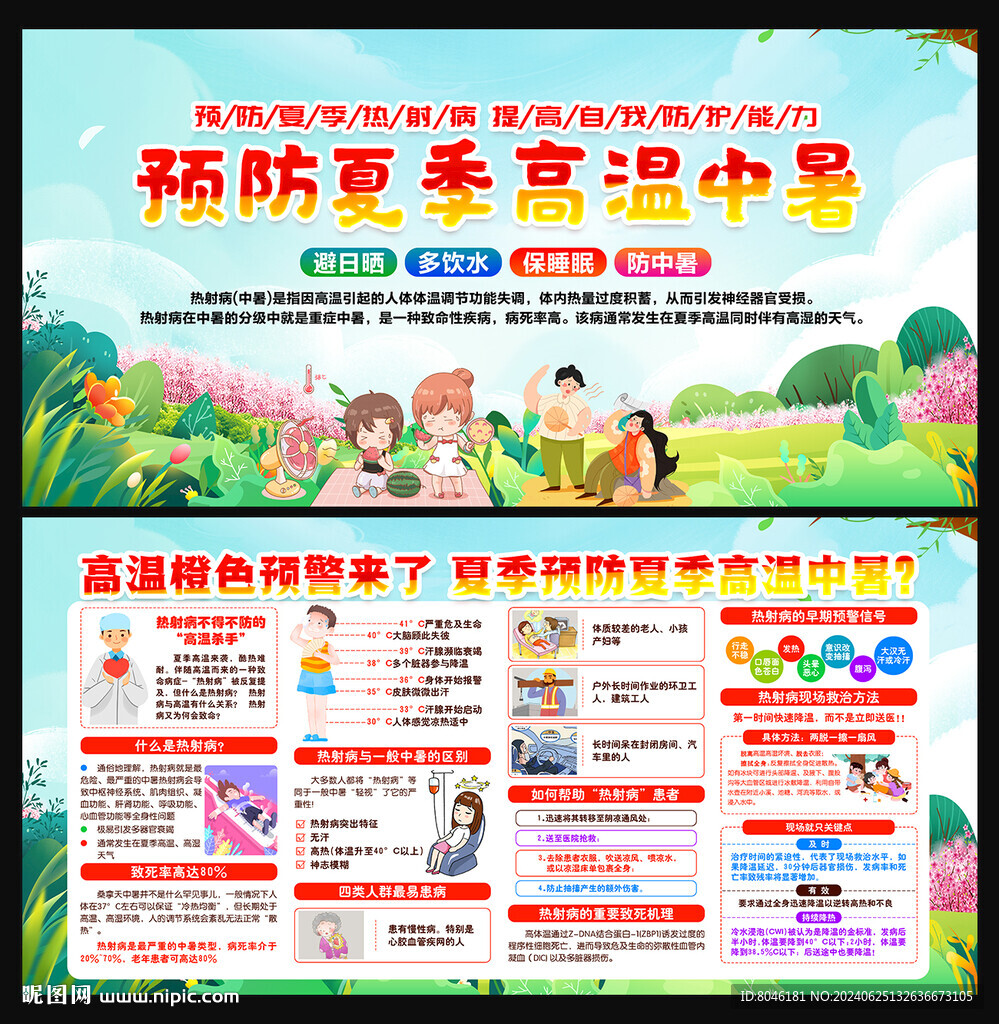 預(yù)防夏季高溫中暑