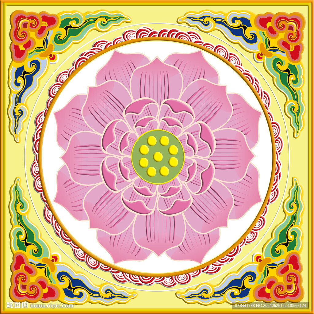 蓮花吊頂