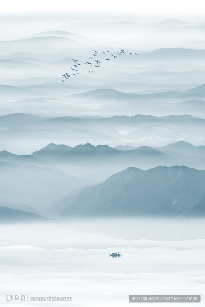 玄關(guān)山水畫
