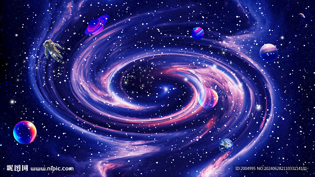 宇宙太空銀河星空星球