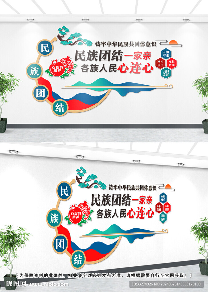 民族團結(jié)文化墻