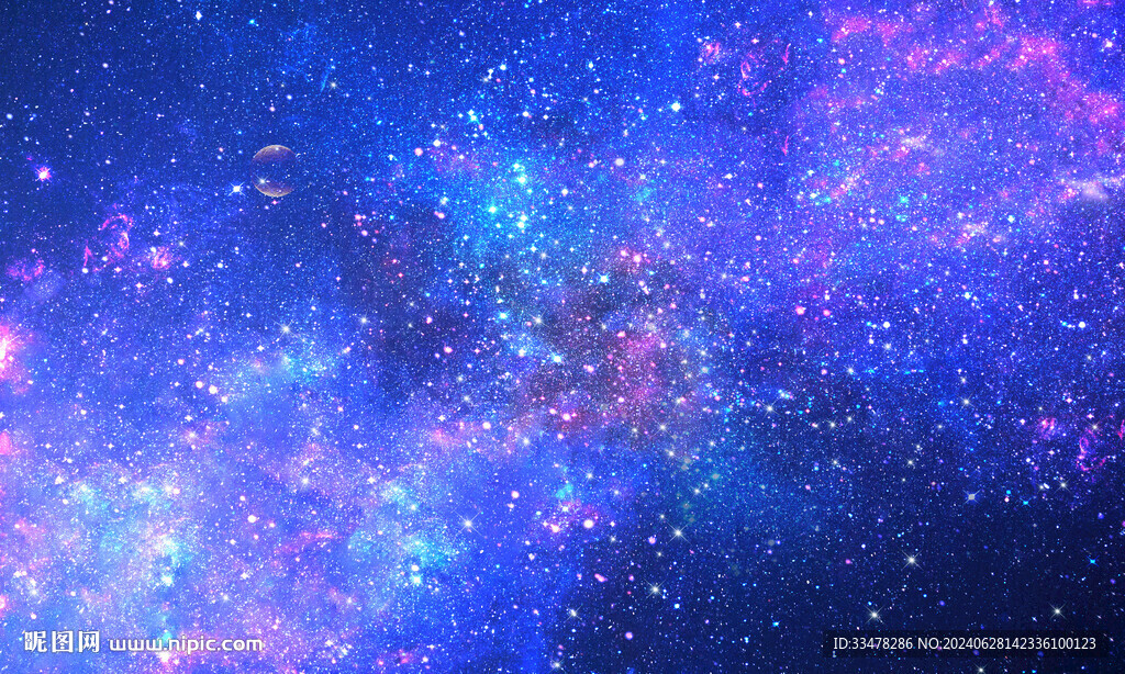 巨幅宇宙星空背景墻