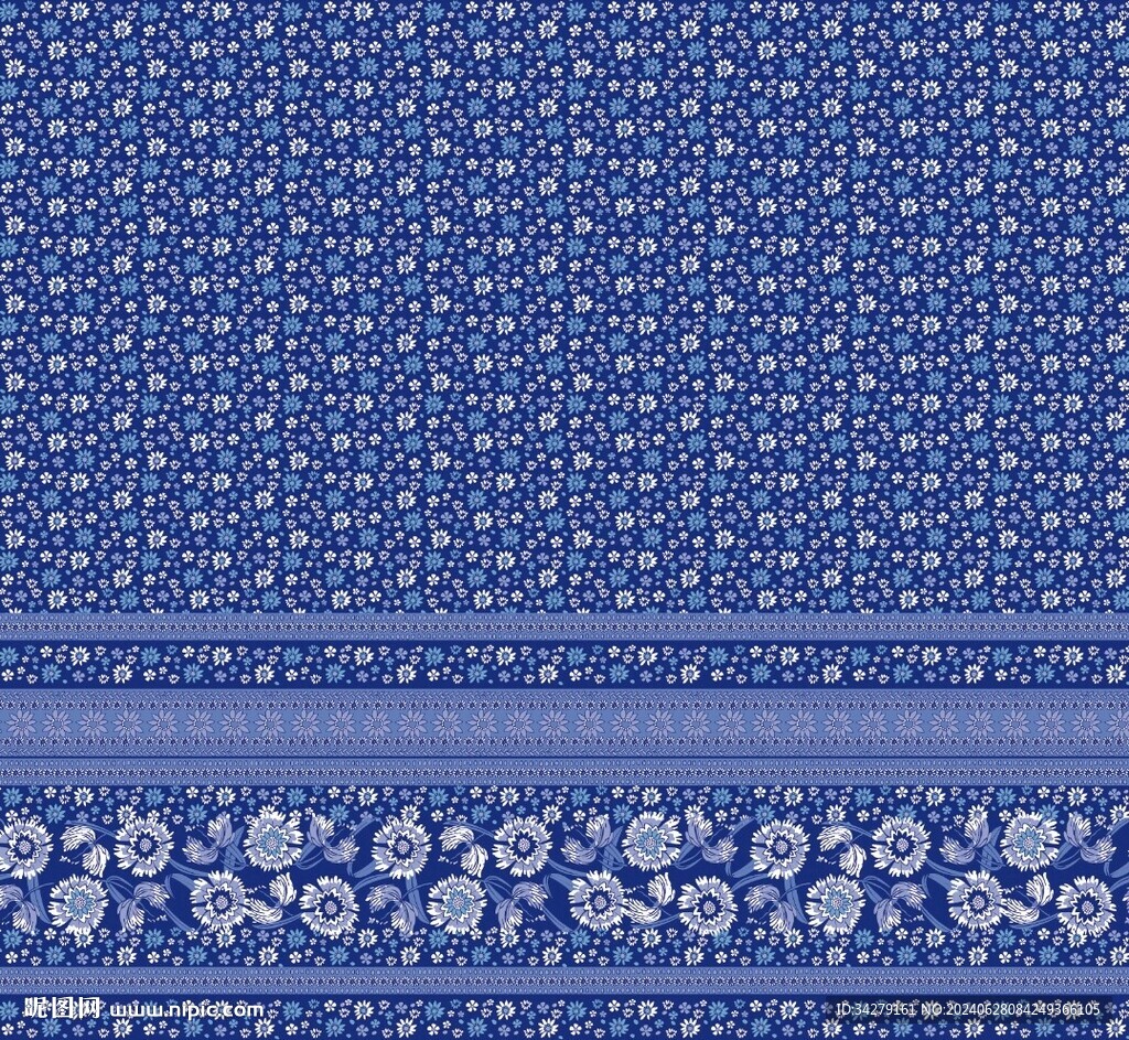 定位碎花