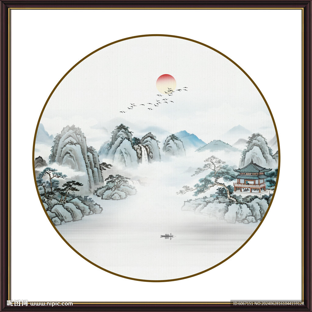 玄關山水畫