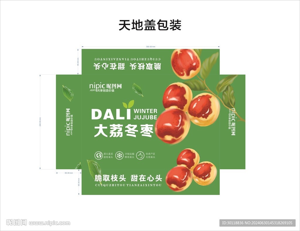 大荔冬棗包裝 