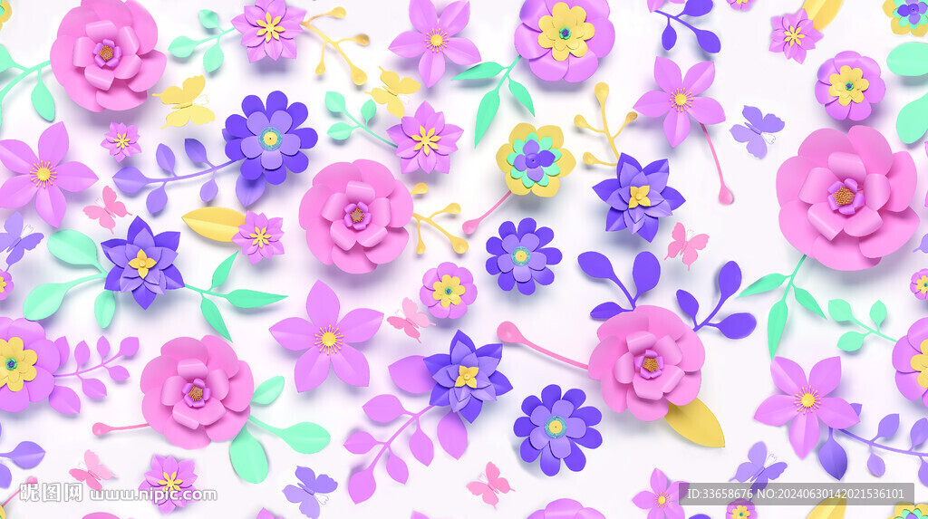 3d花