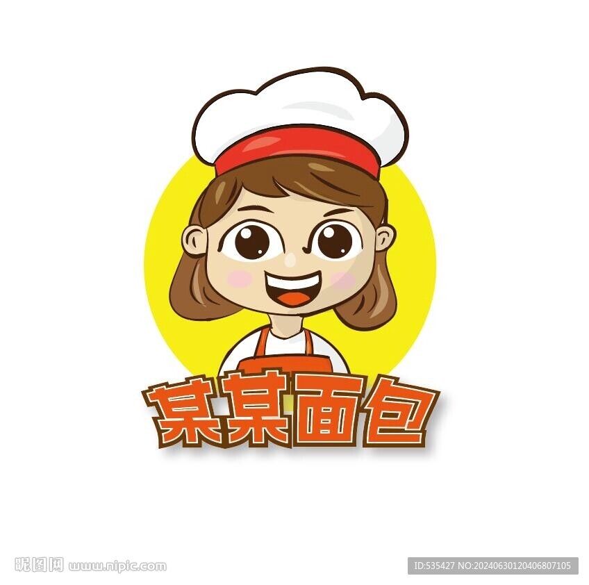 面包店卡通