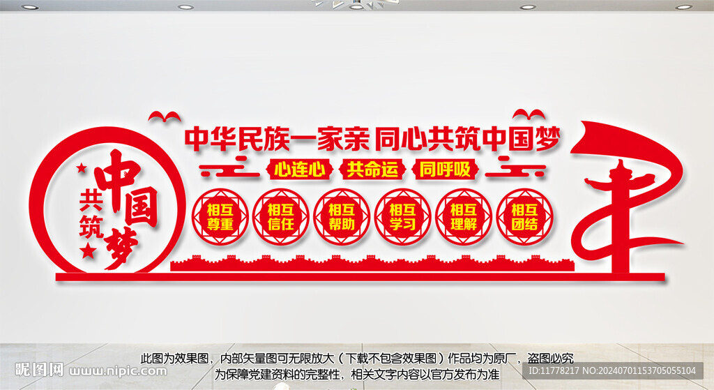  中華民族一家親同心共筑中國(guó)夢(mèng)
