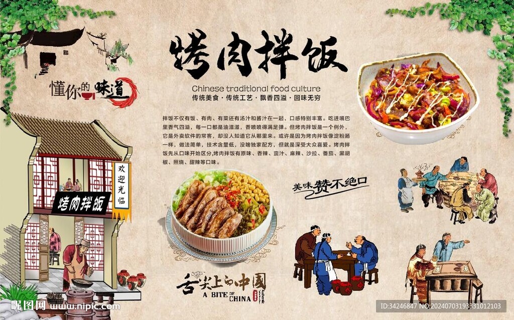 烤肉拌飯