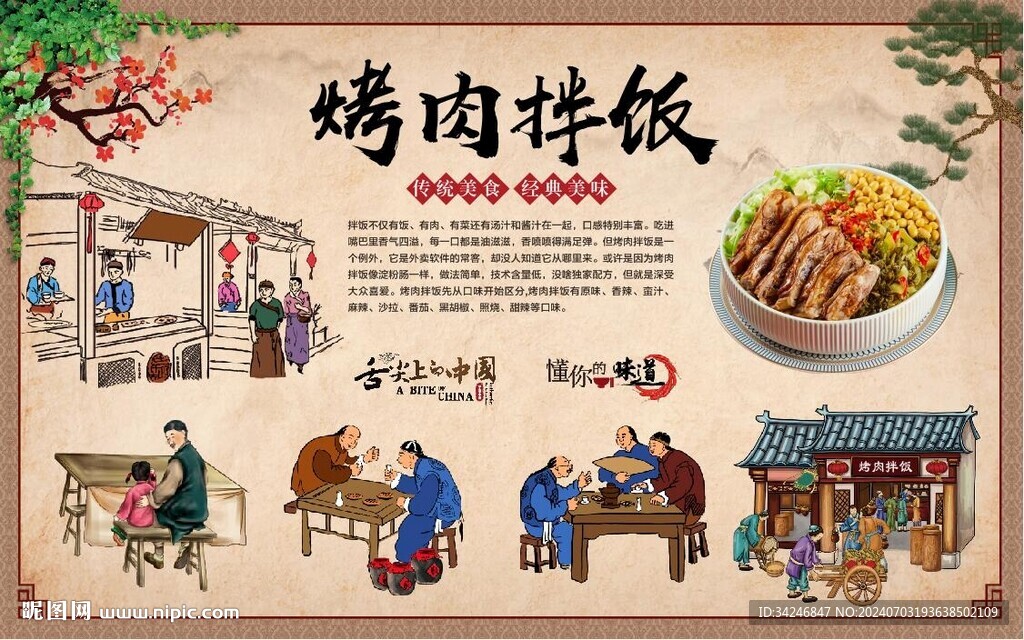 烤肉拌飯