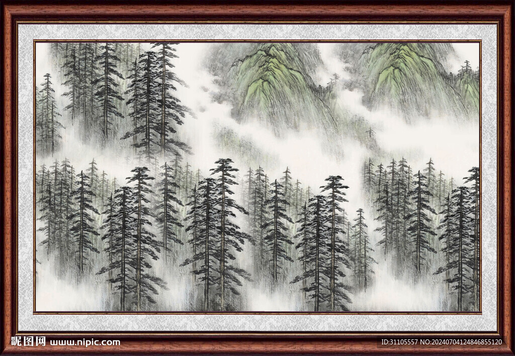 山水畫風景 