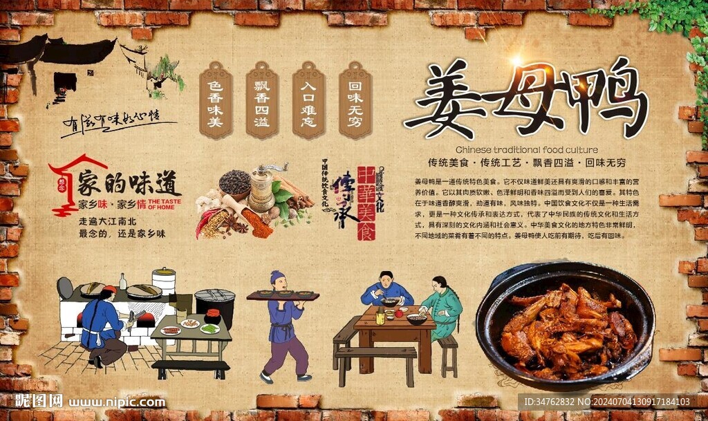 姜母鴨 