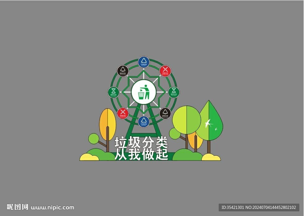 垃圾分類小品