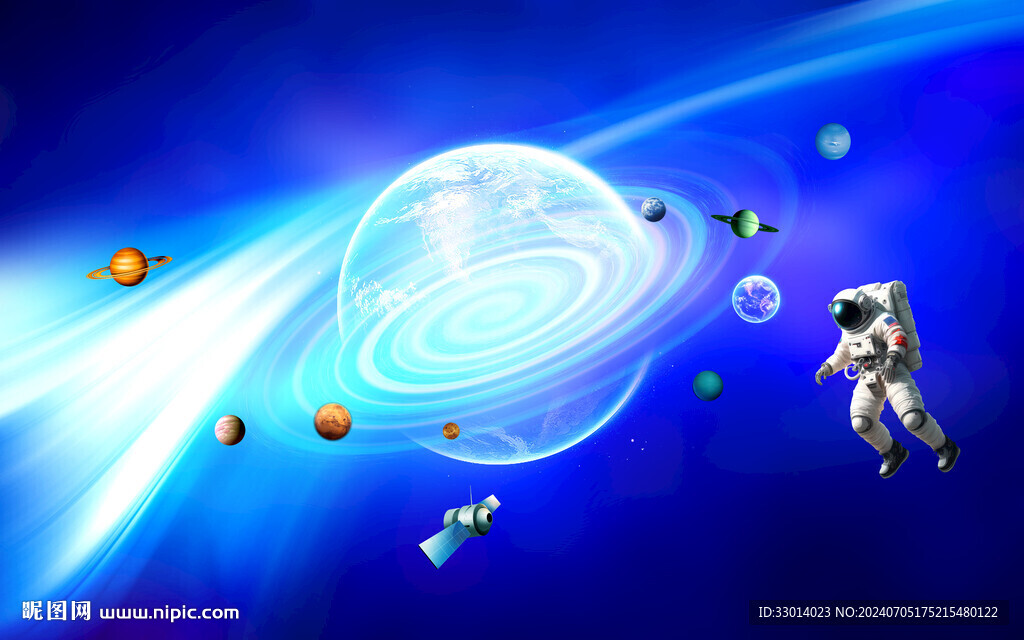 太空宇宙星空圖