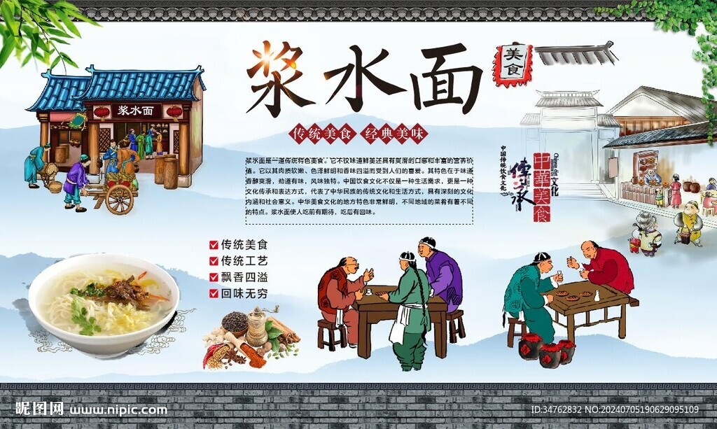 漿水面