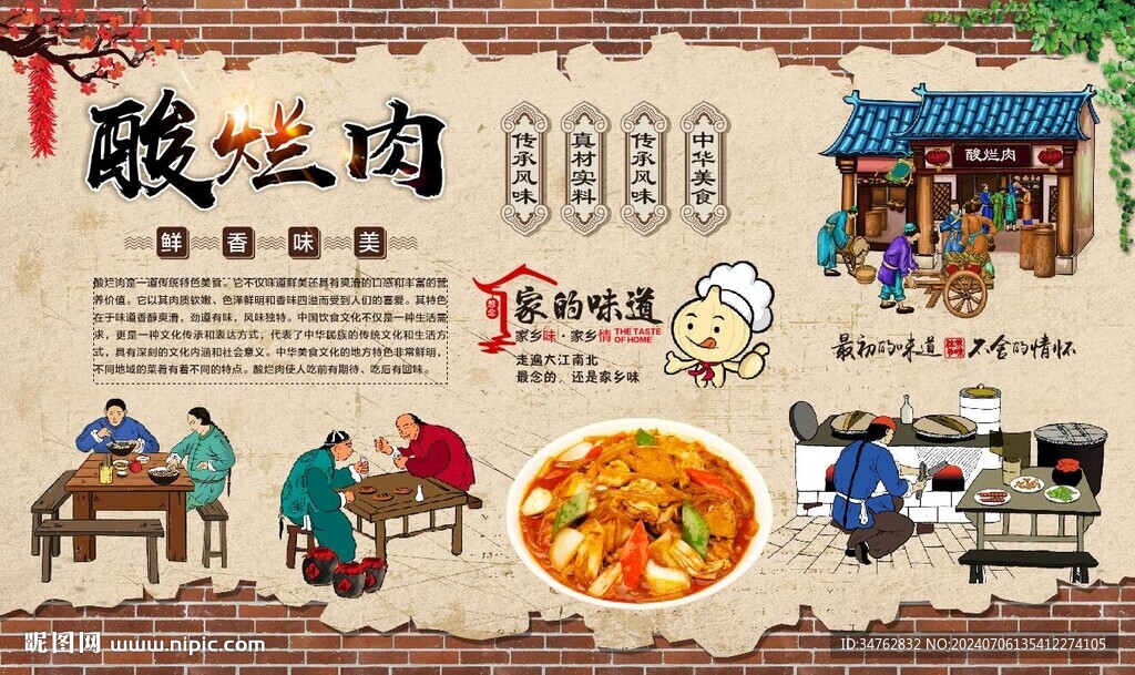 酸爛肉