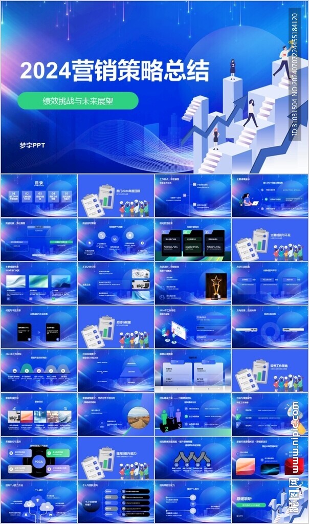 2024營銷總結PPT