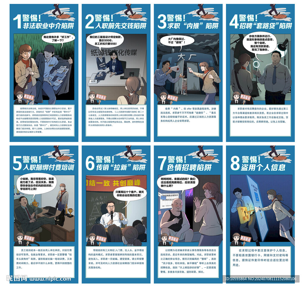 求職招聘詐騙