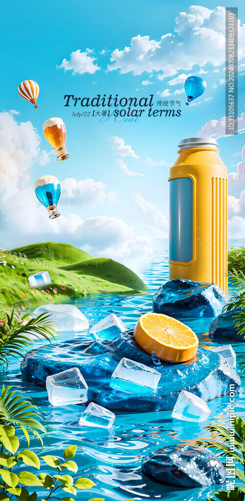 大暑海報