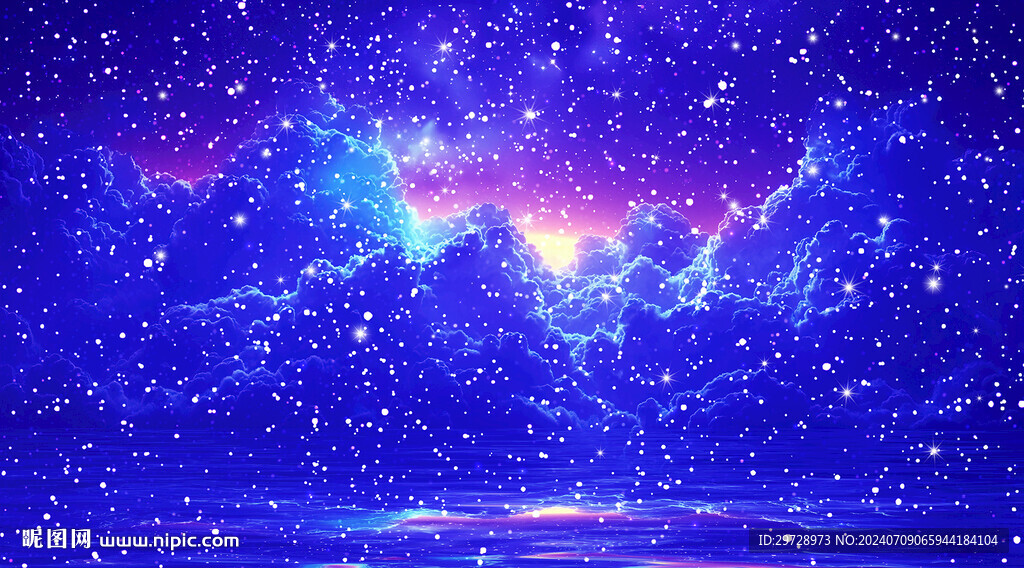 璀璨星空星河
