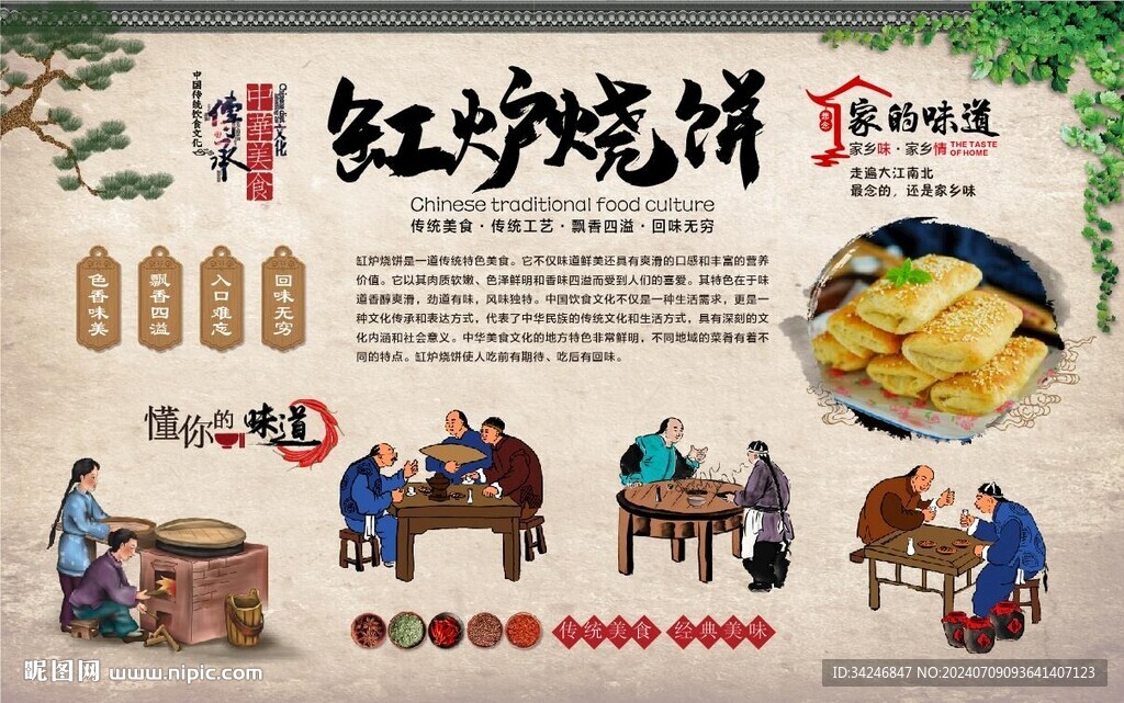  缸爐燒餅 