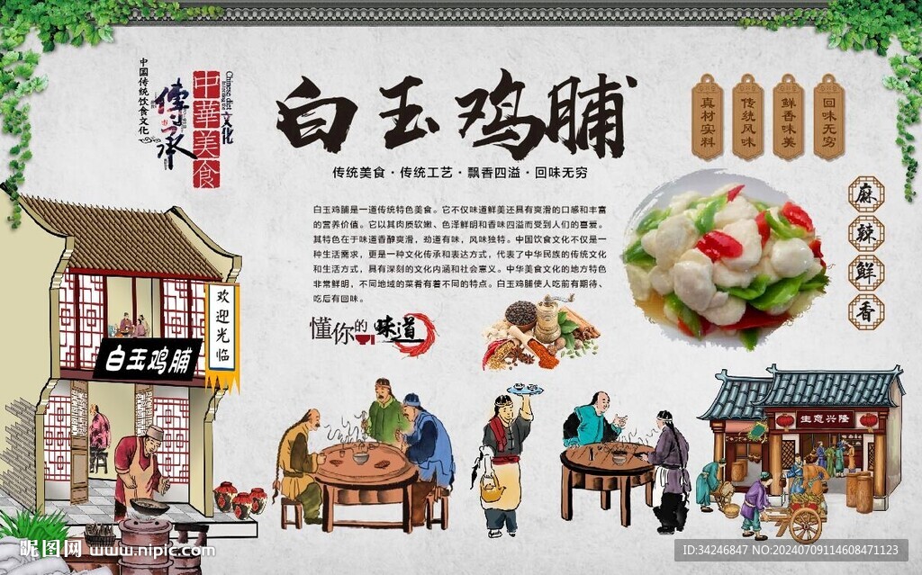  白玉雞脯