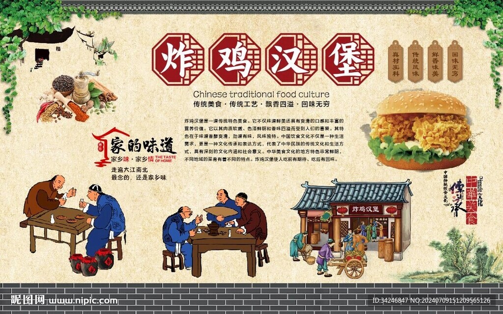 漢堡炸雞 