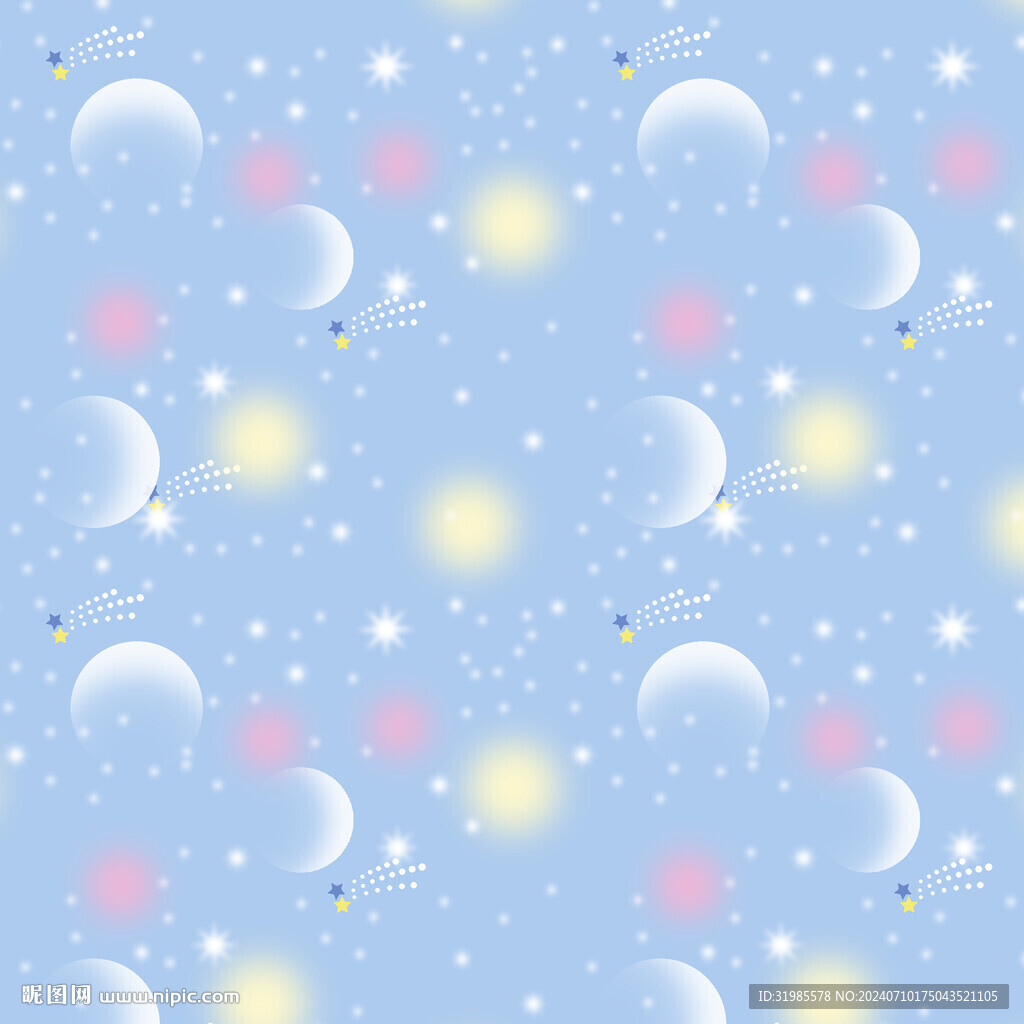 扎染星球卡通